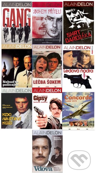 11 x Alain Delon-