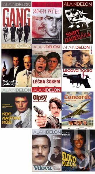 Alain Delon (Kolekce 11 DVD)-