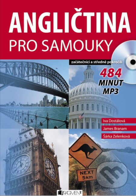 Angličtina pro samouky + CD MP3-Iva Dostálová