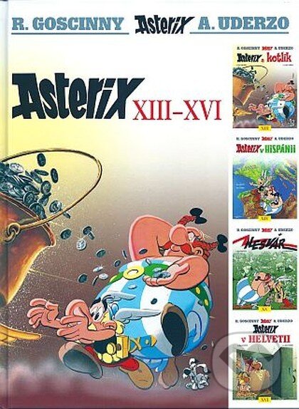 Asterix XIII-XVI-René Goscinny a Albert Uderzo