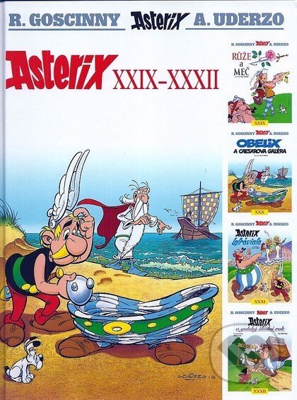 Asterix XXIX-XXXII-René Goscinny a Albert Uderzo