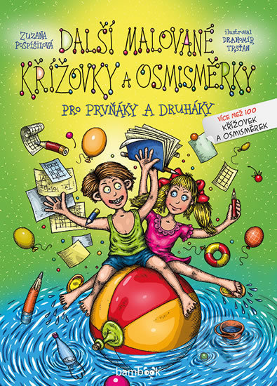 Další malované křížovky a osmisměrky pro prvňáky a druháky-Drahomír Trsťan a Zuzana Pospíšilová