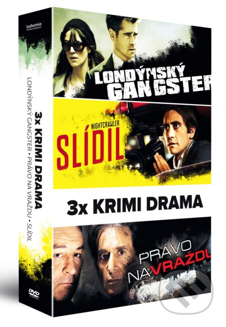 Krimi drama (Kolekce 3 DVD)-
