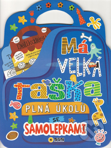 Má velká taška plná úkolů se samolepkami-