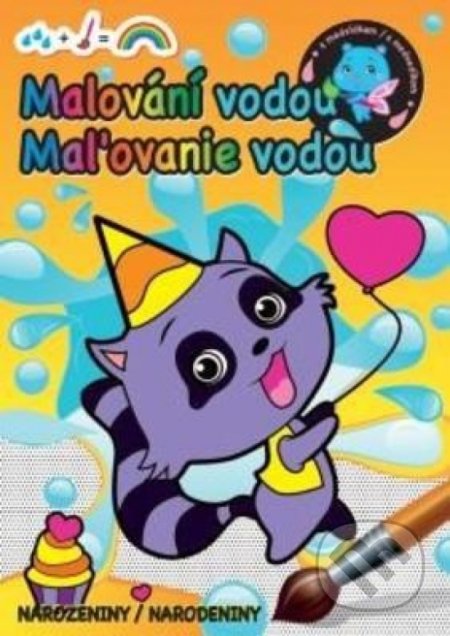 Malování vodou / Maľovanie vodou - Narodeniny-