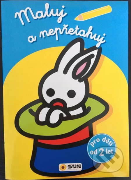 Maluj a nepřetahuj - světle modré od 2 let-