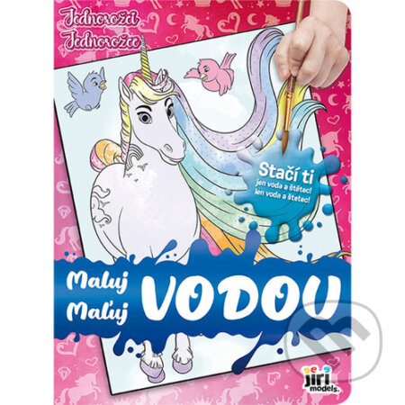 Maluj vodou Jednorožci-