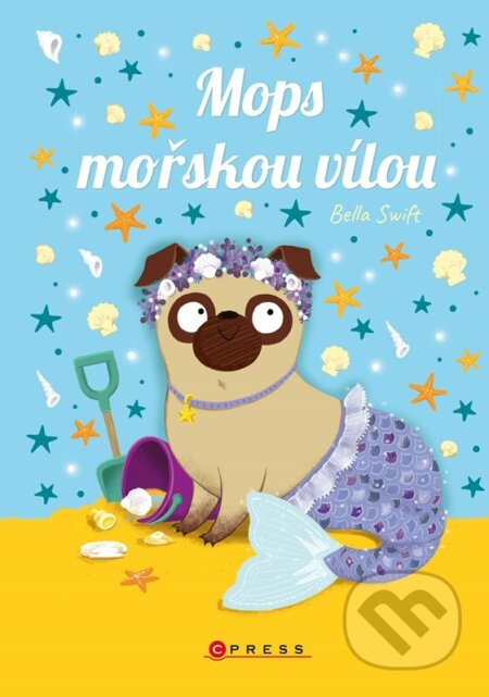 Mops mořskou vílou-Bella Swift
