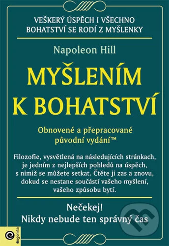 Myšlením k bohatství-Napoleon Hill