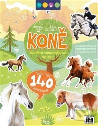 Naučná samolepková knížka - Koně-