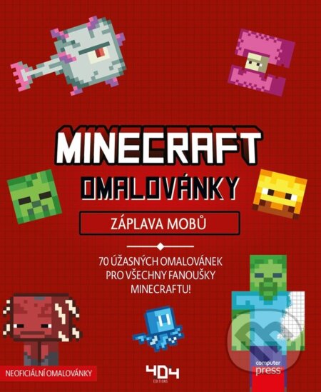 Omalovánky Minecraft – Záplava mobů-Autorský kolektiv
