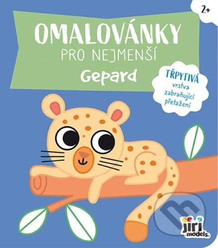 Omalovánky pro nejmenší Gepard-