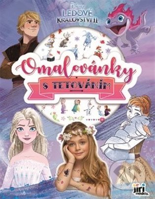 Omalovánky s tetováním - Ledové království-