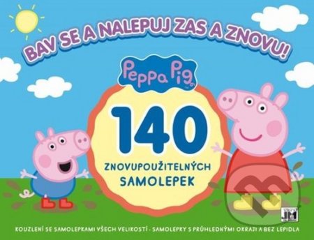 Peppa Pig: Bav se a nalepuj zas a znovu!-