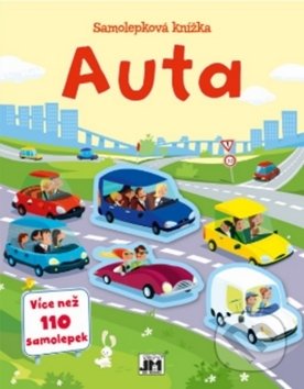 Samolepková knížka - Auta-