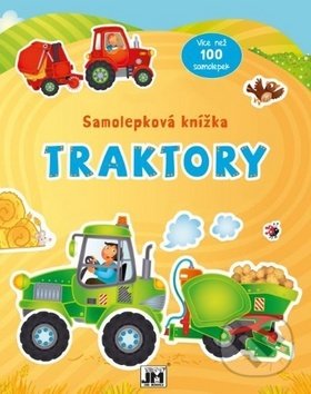 Samolepková knížka Traktory-