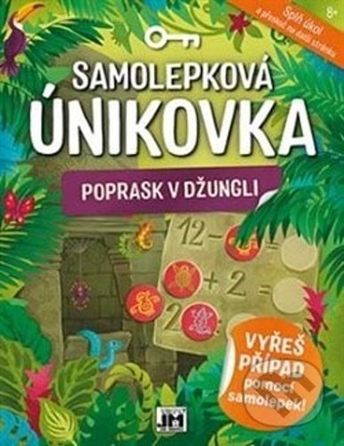 Samolepková únikovka: Poprask v džungli-