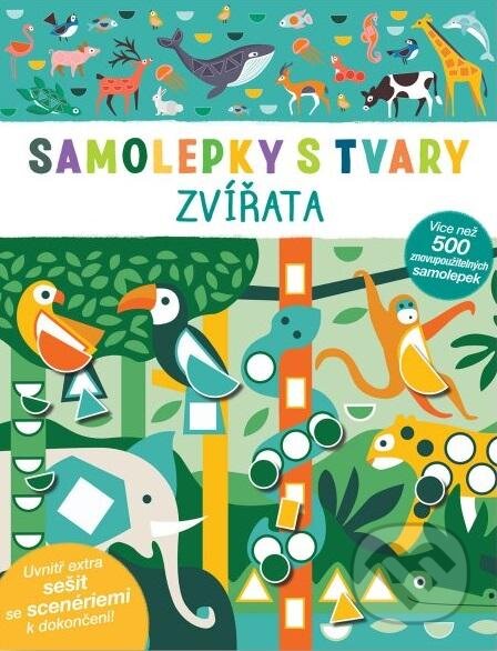 Samolepky s tvary: Zvířata-