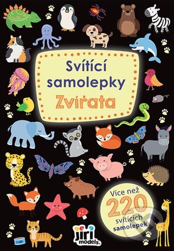 Svítící samolepky Zvířata-
