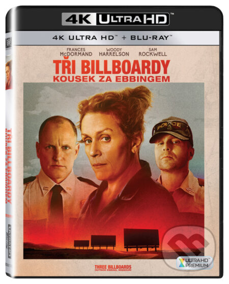 Tři billboardy kousek za Ebbingem Ultra HD Blu-ray-