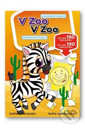 V Zoo - nálepkové puzzle-