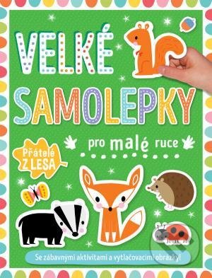 Velké samolepky pro malé ruce: Přátelé z lesa-
