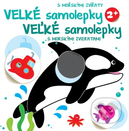 Velké samolepky s mořskými zvířaty / Veľké samolepky s morskými zvieratami-