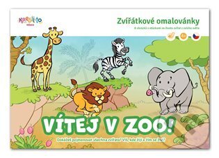 Vítej v zoo! - Zvířátkové omalovánky-