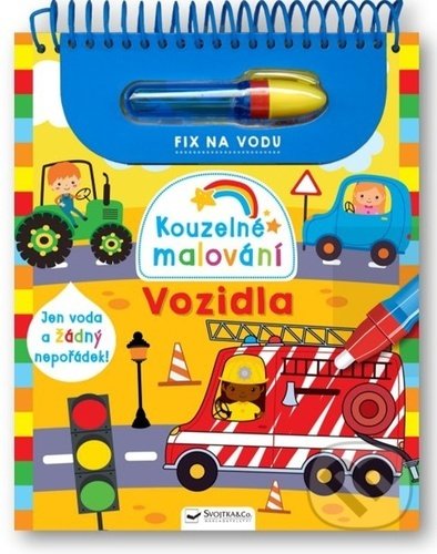 Vozidla - Kouzelné malování-