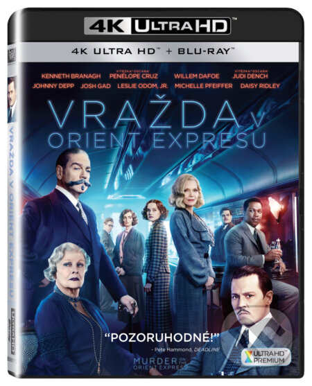 Vražda v Orient expresu Ultra HD Blu-ray-