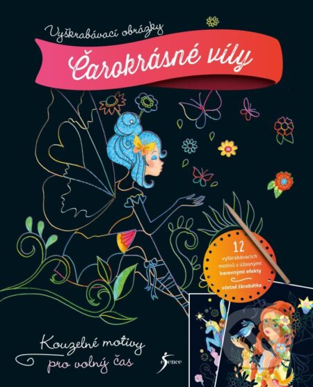 Vyškrabávací obrázky: Čarokrásné víly-