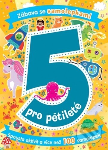 Zábava se samolepkami pro pětileté-