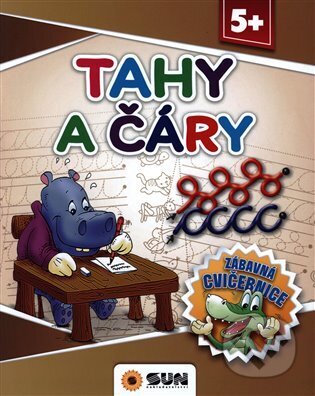 Zábavná cvičebnice - Tahy a čáry-