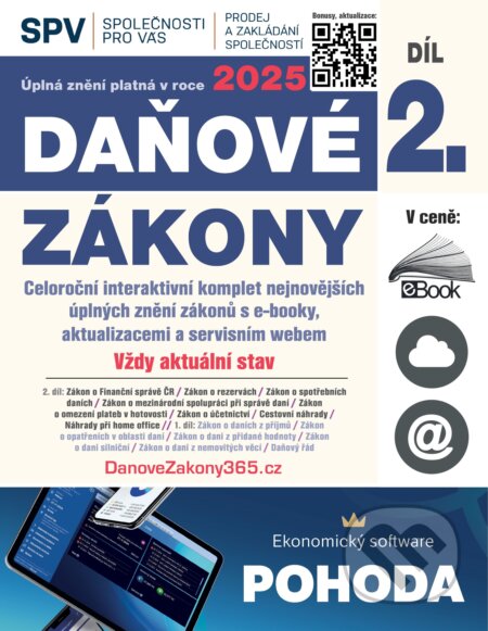 Daňové zákony 2025 (Díl 2.)-