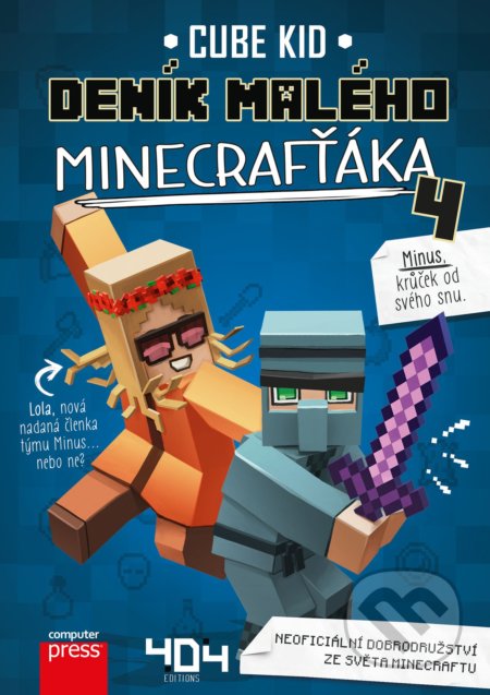 Deník malého Minecrafťáka 4-Cube Kid