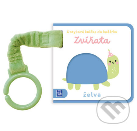 Dotyková knížka do kočárku Zvířata-