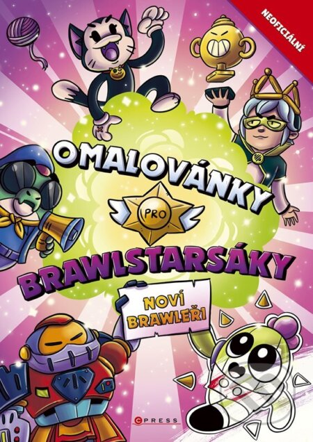 Omalovánky pro Brawlstarsáky: Noví brawleři-Pavla Filip Navrátilová