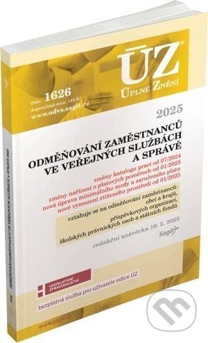 Úplné Znění - 1626 Odměňování zaměstnanců ve veřejných službách a správě
