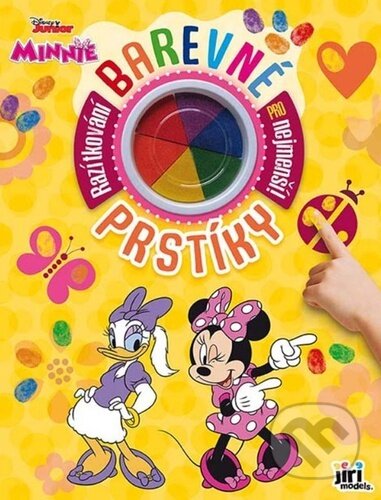 Barevné prstíky Minnie-