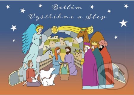 Betlém Vystřihni a slep-