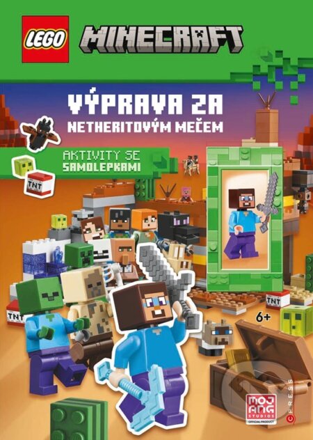 LEGO® Minecraft®. Výprava za netheritovým mečem-Autorský kolektiv