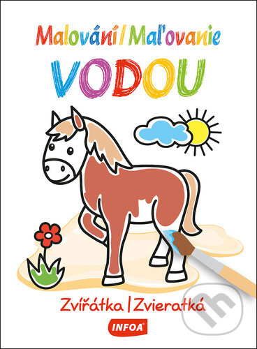 Malování / Maľovanie vodou Zvířátka / Zvieratká-