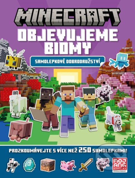 Minecraft: Objevujeme biomy - Samolepkové dobrodružství-Autorský kolektiv