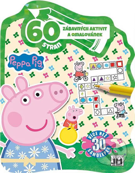 Prasátko Peppa - 60 zábavných aktivit-