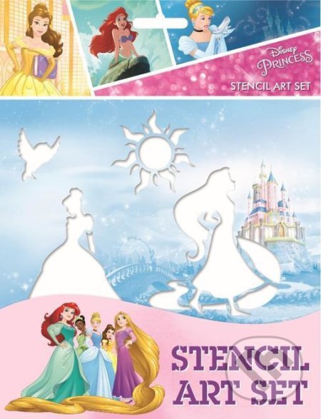 Princezny - Zábavné šablony-