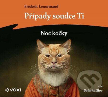 Případy soudce Ti: Noc kočky (audiokniha)-Frédéric Lenormand