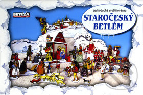 Staročeský betlém - Jednoduchá vystřihovánka-