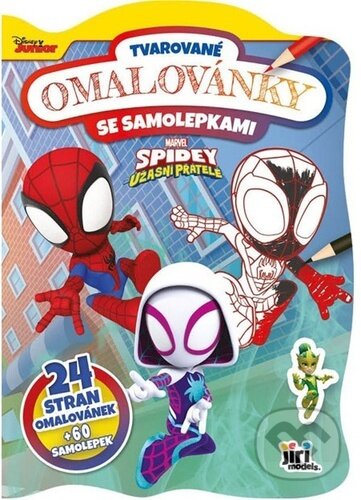 Tvarované omalovánky: Spidey-