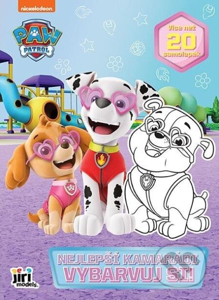 Vybarvuj si! Tlapková patrola Nejlepší kamarádi-