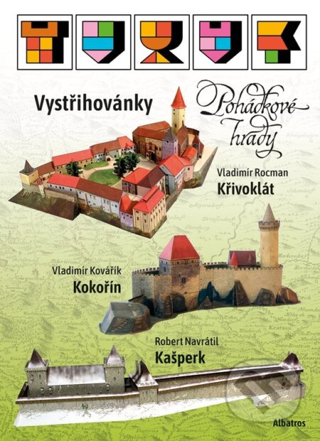 Vystřihovánky: Pohádkové hrady-Josef Kropáček